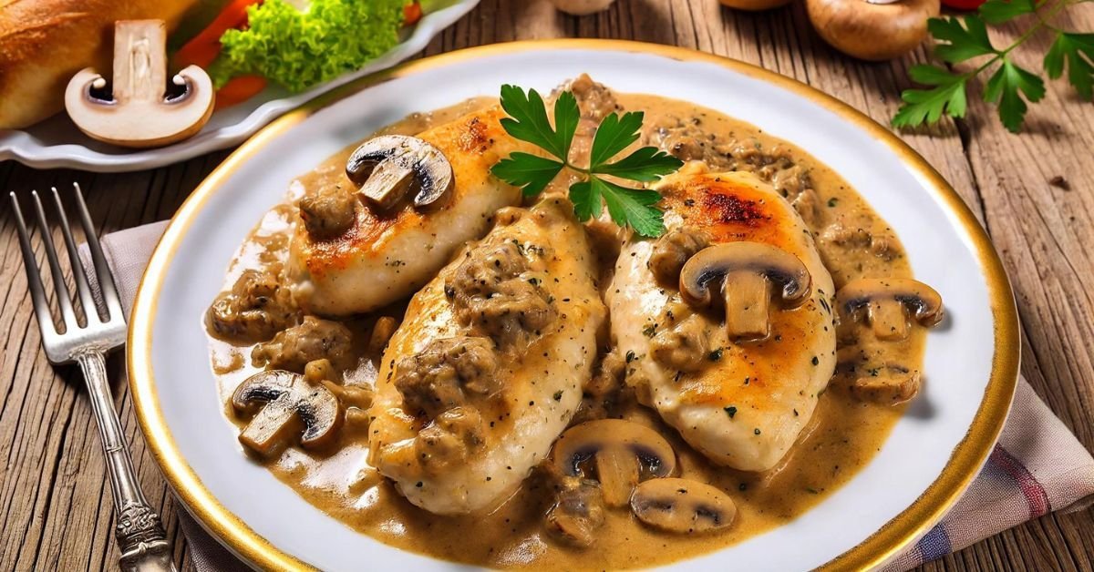 Dobroty na každý deň: Šťavnaté kuracie prsia s hubami a voňavou horčicovou omáčkou