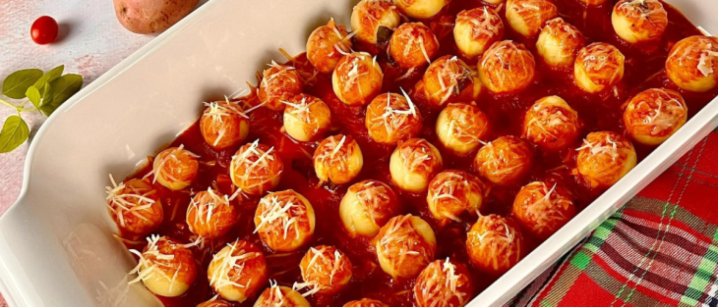 Dobroty na každý deň: Gnocchi plnené syrom s voňavou paradajkovou omáčkou