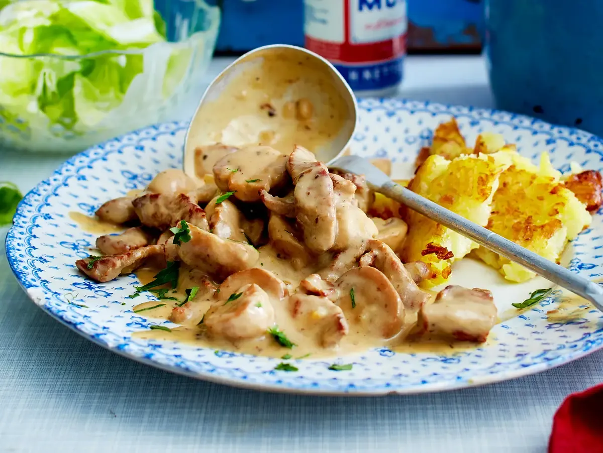 Dobroty na každý deň: Zürcher Geschnetzeltes – Originálny recept