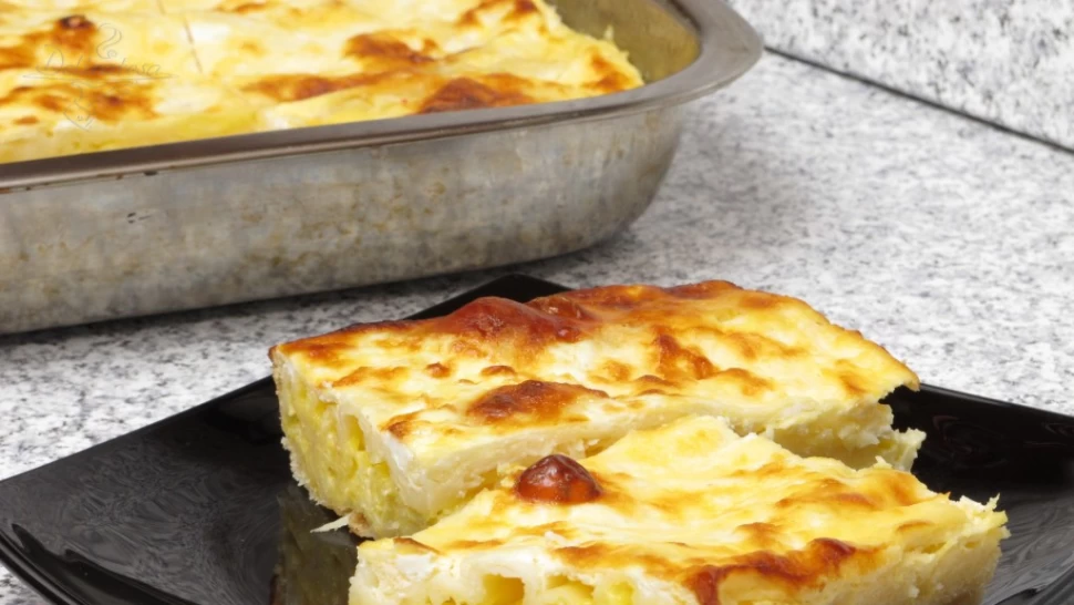 Lahodný koláč s tvarohom a jogurtom