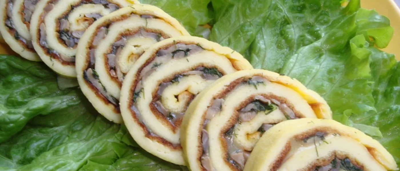 Chutnučká morčacia roláda s hubami