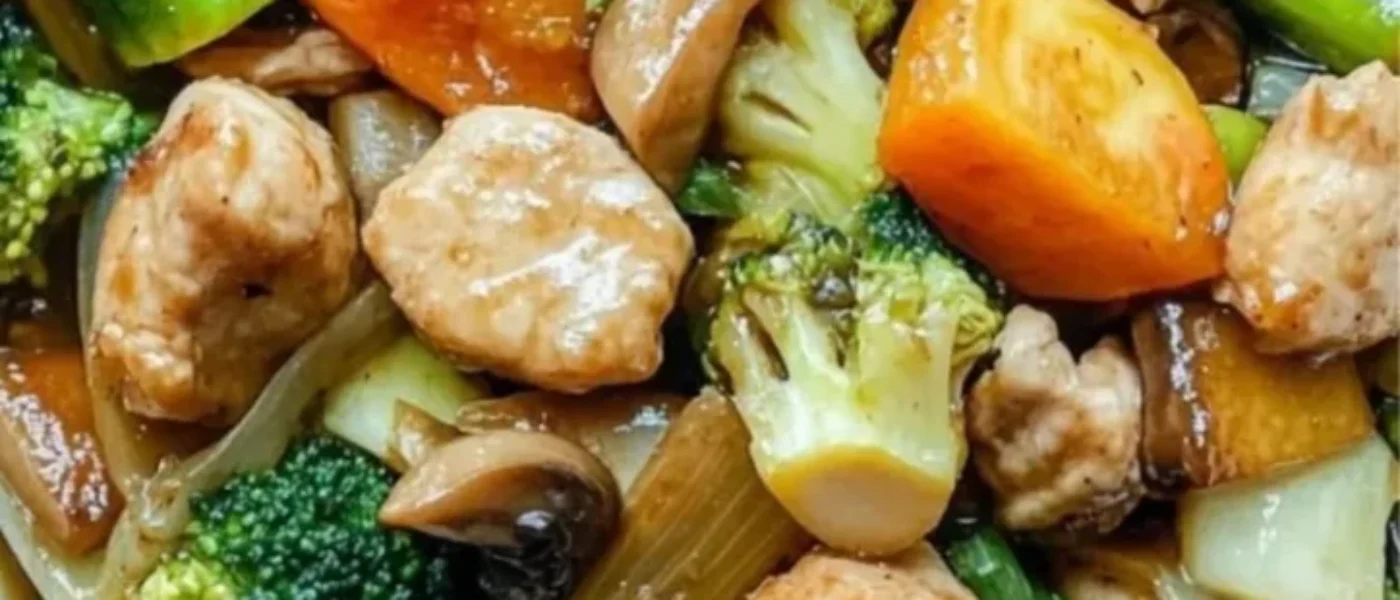 Kuracie mäso s rybími guľkami na ázijský spôsob – Chop Suey