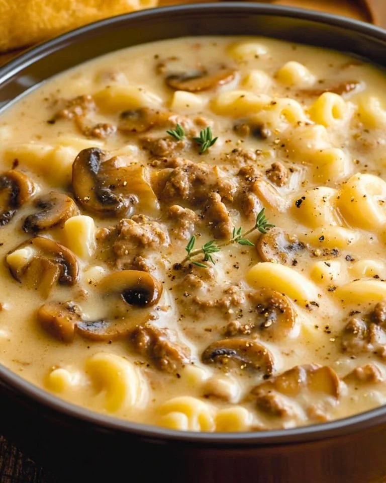 Lahodná cheeseburgerová polievka – krémová dobrota, ktorá zahrieva