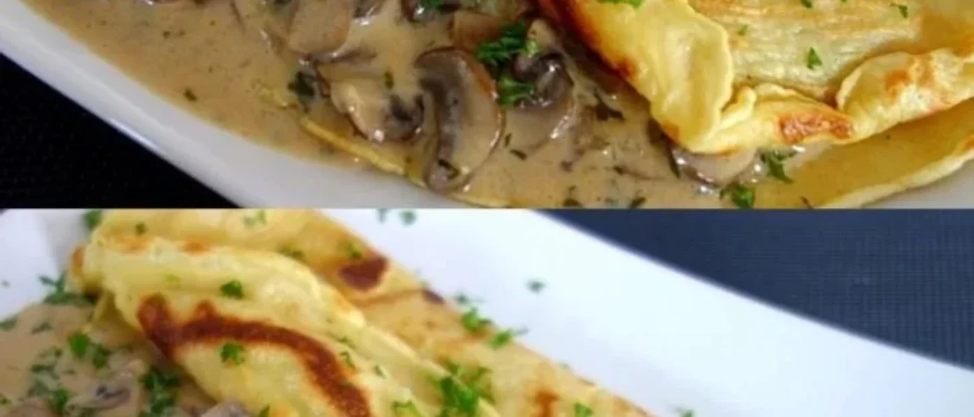 palackiny Palacinky s gorgonzolou, cibuľkou a slaninou – lahodná slaná variácia