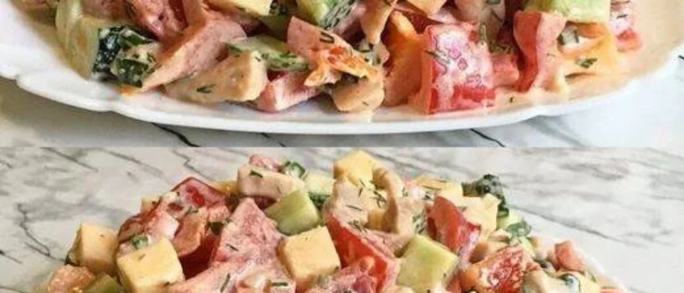 Svieža 5-minútová šalátová lahôdka