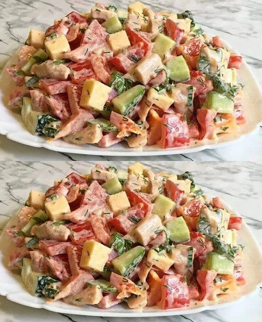 Svieža 5-minútová šalátová lahôdka