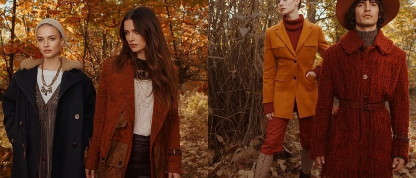 vytvor obráok fashion in autumn Horúce Hity Jesene 2025 – elegancia, pohodlie a návrat k textúram