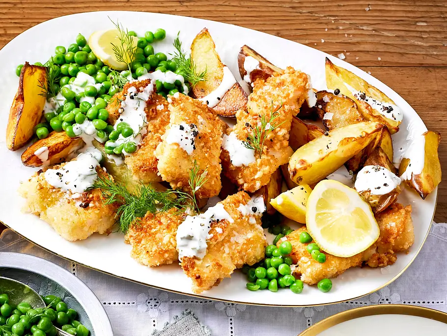 Arašidové “fish & chips” – zdravá verzia klasiky