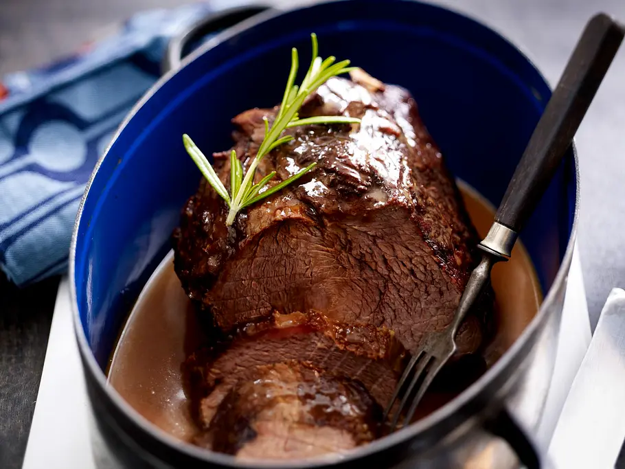Dokonalý burgundský hovädzí roast: mäkučký, šťavnatý a bez stresu