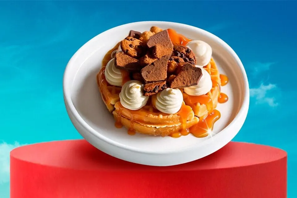 Arašidové vafle s jemnou orieškovou vôňou